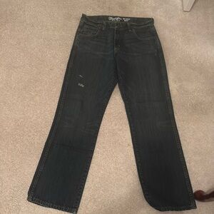 Wranglers Retro Jeans  in relaxed boot,size 33 x 32.